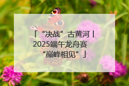 “决战”古黄河丨2025端午龙舟赛“巅峰相见”