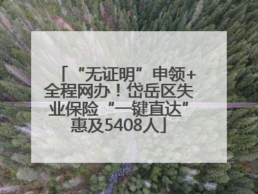 “无证明”申领+全程网办！岱岳区失业保险“一键直达”惠及5408人
