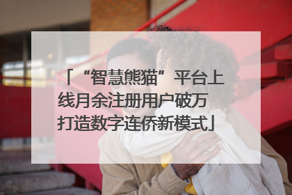 “智慧熊猫”平台上线月余注册用户破万 打造数字连侨新模式