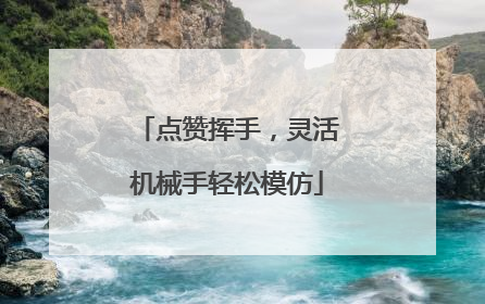 点赞挥手，灵活机械手轻松模仿
