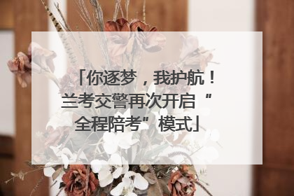 你逐梦，我护航！兰考交警再次开启“全程陪考”模式