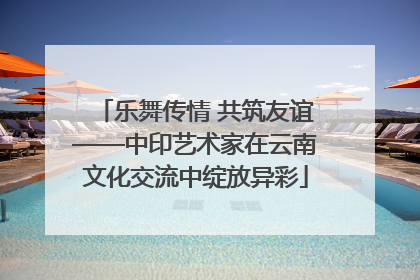 乐舞传情 共筑友谊——中印艺术家在云南文化交流中绽放异彩