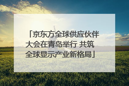 京东方全球供应伙伴大会在青岛举行 共筑全球显示产业新格局