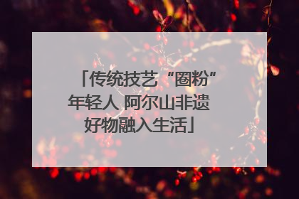 传统技艺“圈粉”年轻人 阿尔山非遗好物融入生活