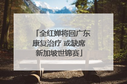 全红婵将回广东康复治疗 或缺席新加坡世锦赛