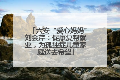 六安“爱心妈妈”刘会芹：促康复帮就业，为孤独症儿童家庭送去希望