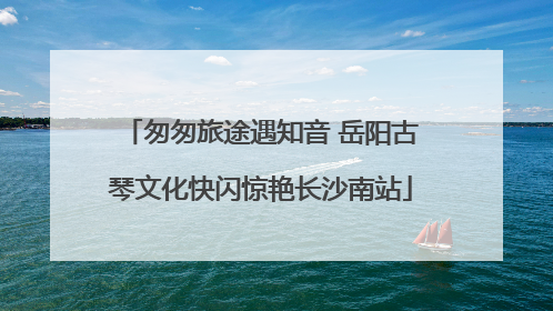 匆匆旅途遇知音 岳阳古琴文化快闪惊艳长沙南站