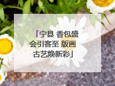宁县 香包盛会引客至 版画古艺焕新彩