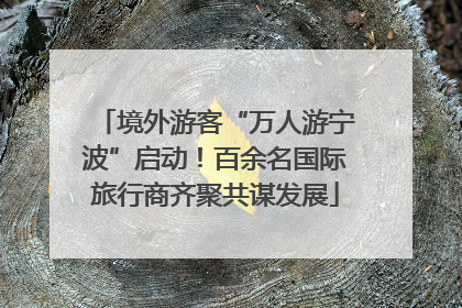 境外游客“万人游宁波”启动！百余名国际旅行商齐聚共谋发展