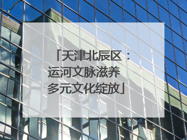 天津北辰区：运河文脉滋养 多元文化绽放