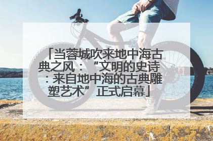 当蓉城吹来地中海古典之风：“文明的史诗：来自地中海的古典雕塑艺术”正式启幕