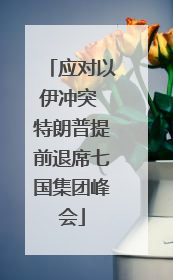 应对以伊冲突 特朗普提前退席七国集团峰会