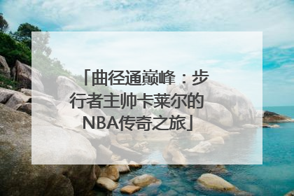 曲径通巅峰：步行者主帅卡莱尔的NBA传奇之旅