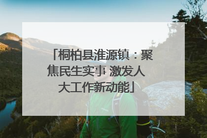 桐柏县淮源镇：聚焦民生实事 激发人大工作新动能