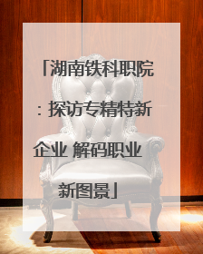 湖南铁科职院：探访专精特新企业 解码职业新图景
