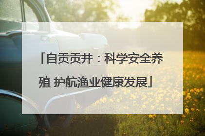 自贡贡井：科学安全养殖 护航渔业健康发展