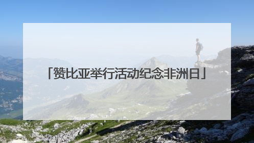 赞比亚举行活动纪念非洲日