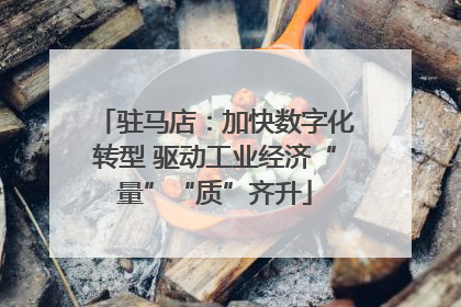 驻马店：加快数字化转型 驱动工业经济“量”“质”齐升