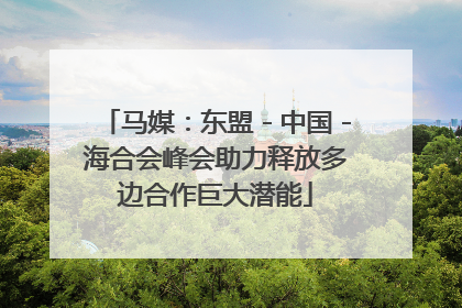 马媒：东盟－中国－海合会峰会助力释放多边合作巨大潜能