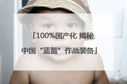 100%国产化 揭秘中国“蓝盔”作战装备