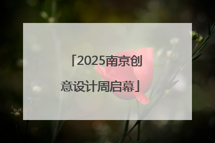 2025南京创意设计周启幕
