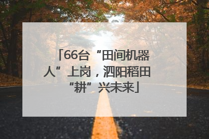 66台“田间机器人”上岗，泗阳稻田“耕”兴未来