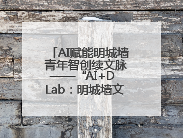 AI赋能明城墙 青年智创续文脉——“AI+D Lab：明城墙文化遗产设计工作坊”在南京开营